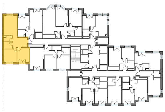 Продажа 2-комнатной квартиры 62 м², 5/26 этаж