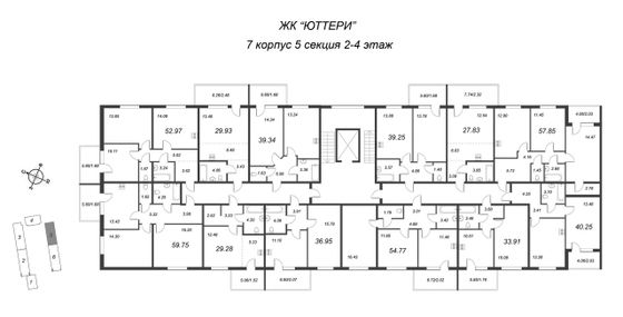 Продажа квартиры-студии 29,9 м², 3/5 этаж