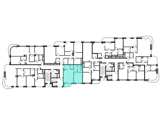 Продажа 1-комнатной квартиры 65,1 м², 3/8 этаж