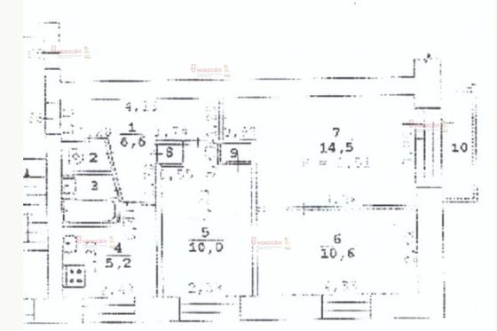 Продажа 3-комнатной квартиры 51 м², 5/5 этаж