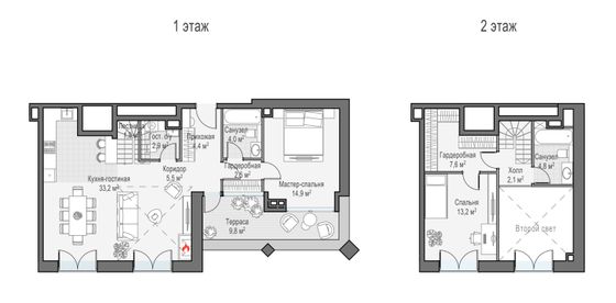 Продажа 3-комнатной квартиры 72,5 м², 28/28 этаж