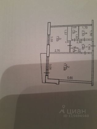 Продажа 1-комнатной квартиры 32,7 м², 3/9 этаж