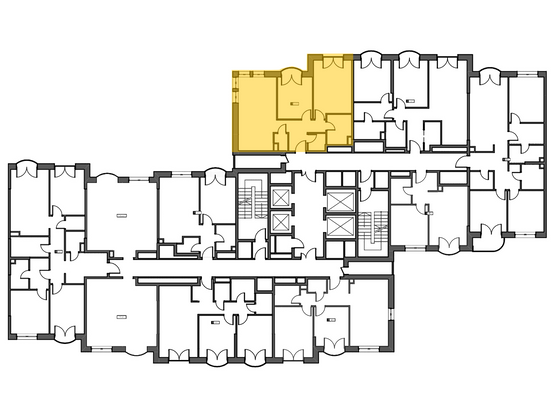 Продажа 2-комнатной квартиры 68,3 м², 16/28 этаж