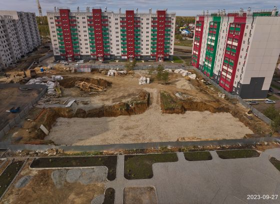 Экорайон «Вишневая горка», ул. Олимпийская, 12 — 3 кв. 2023 г.