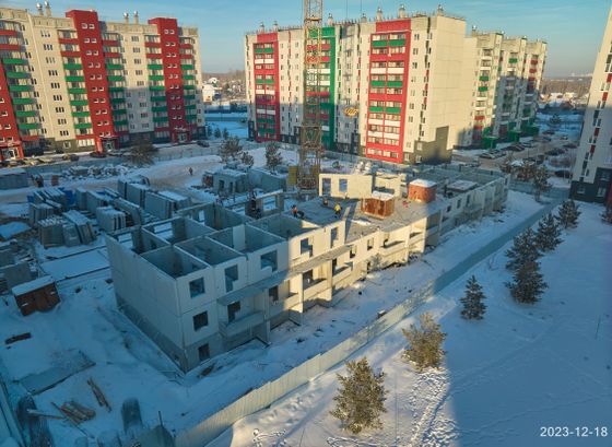Экорайон «Вишневая горка», ул. Олимпийская, 12 — 4 кв. 2023 г.