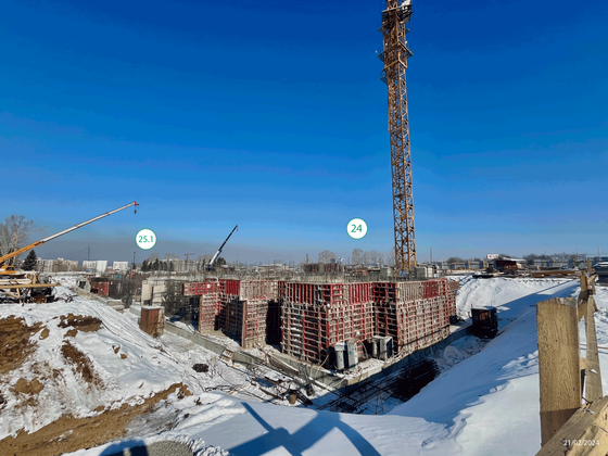 ЖК «АвиатоR» (Авиатор), корпус 25.1-25.2 — 1 кв. 2024 г.