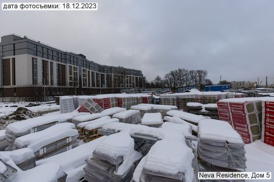 ЖК «NEVA RESIDENCE» (Нева Резиденс), корпус 5 — 4 кв. 2023 г.