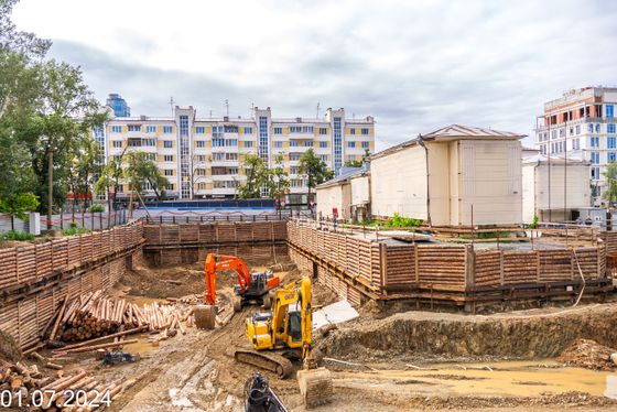 ЖК «Литературный», Первомайская ул., 7 — 3 кв. 2024 г.