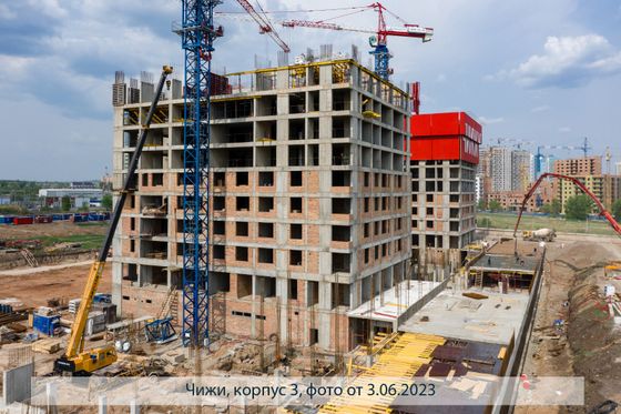 Микрорайон «Чижи», ул. Петра Подзолкова, 15Б, к. 3 — 2 кв. 2023 г.