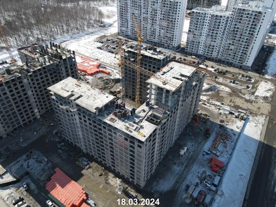 Жилой район «Никольский», ул. Петра Ершова, 12 — 1 кв. 2024 г.