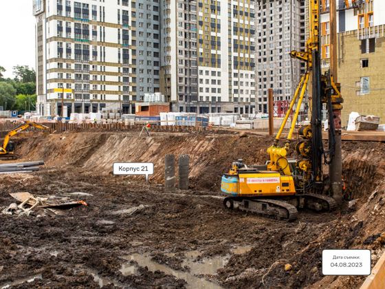 Квартал «Спутник», корпус 21 — 3 кв. 2023 г.