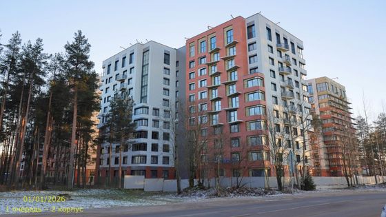 ЖК «VEREN NORT Сертолово», корпус 2 — 1 кв. 2026 г.