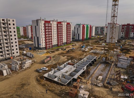 Экорайон «Вишневая горка», ул. Олимпийская, 50 — 3 кв. 2023 г.