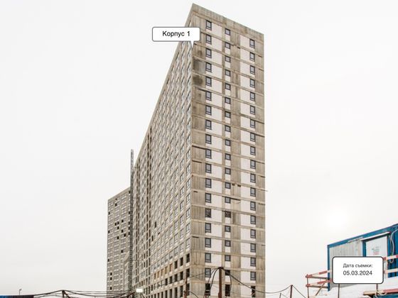 ЖК «Квартал Румянцево», корпус 1 — 1 кв. 2024 г.
