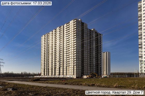 ЖК «Цветной город», Муринская дорога, 2 — 1 кв. 2026 г.
