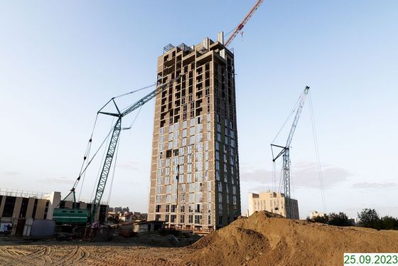 ЖК «URBN» (Урбан), ул. Профсоюзная, 16Г — 3 кв. 2023 г.