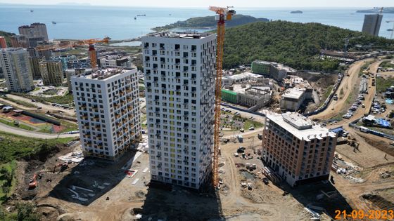 ЖК «Босфорский парк», ул. Архангельская, 23, к. 1 — 3 кв. 2023 г.