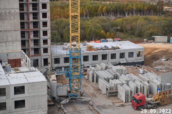 ЖК «Притяжение», ул. Академика Ландау, 16 — 3 кв. 2023 г.