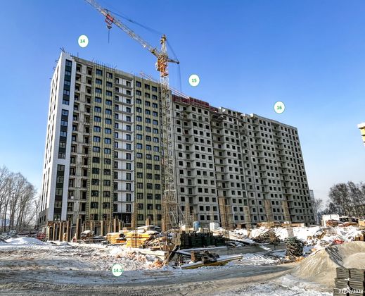 ЖК «АвиатоR» (Авиатор), корпус 14-14.1 — 4 кв. 2023 г.