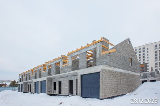 ЖК «Скандиа. Таунхаусы», ул. Фармана Салманова, 5, к. 2 — 4 кв. 2023 г.