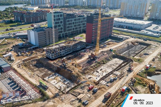 Квартал «ЦДС Dreamline» (ЦДС Дримлайн), ул. Плесецкая, 24 — 3 кв. 2023 г.