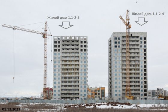 Жилой район «Южный город», ул. 75-летия Победы, 11 — 4 кв. 2023 г.