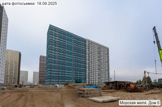 ЖК «Морская миля», ул. Морской Пехоты, 22, к. 2 — 3 кв. 2025 г.