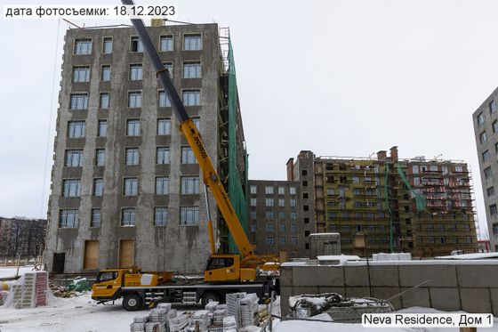 ЖК «NEVA RESIDENCE» (Нева Резиденс), корпус 1 — 4 кв. 2023 г.