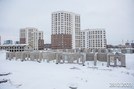 ЖК «Скандиа. Таунхаусы», ул. Фармана Салманова, 3, к. 2 — 4 кв. 2023 г.