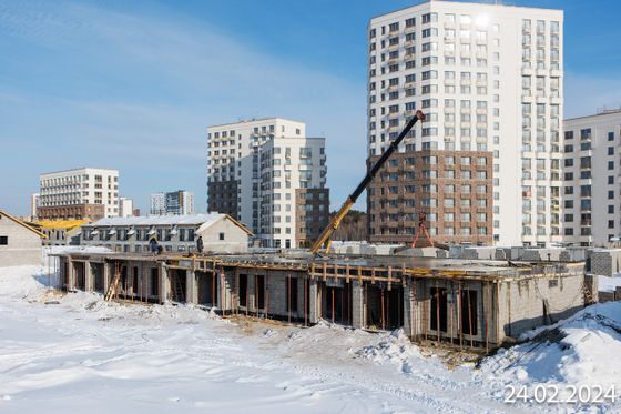 ЖК «Скандиа. Таунхаусы», ул. Фармана Салманова, 3, к. 2 — 1 кв. 2024 г.