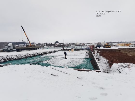 ЖК «Перемена», ул. Олега Пешкова, 1А, стр. 2 — 4 кв. 2023 г.