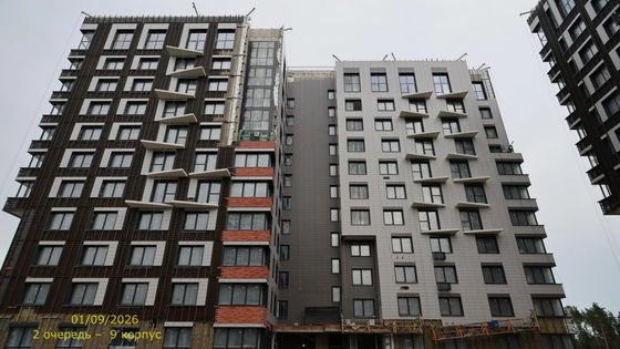 ЖК «ВЕРЕН НОРТ Сертолово», корпус 9 — 3 кв. 2026 г.