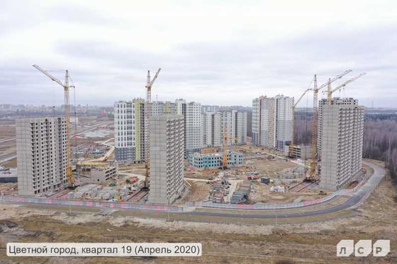 ЖК «Цветной город», Муринская дорога, 27, к. 1 — 2 кв. 2020 г.