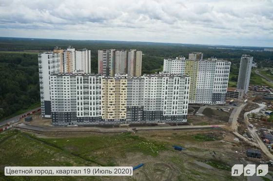 ЖК «Цветной город», Муринская дорога, 27, к. 1 — 3 кв. 2020 г.