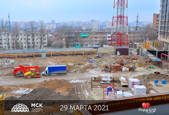 ЖК «Сердце Ростова 2», ул. Ларина, 45, стр. 10-11 — 1 кв. 2021 г.
