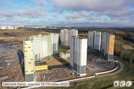 ЖК «Цветной город», Муринская дорога, 31, к. 2 — 4 кв. 2020 г.