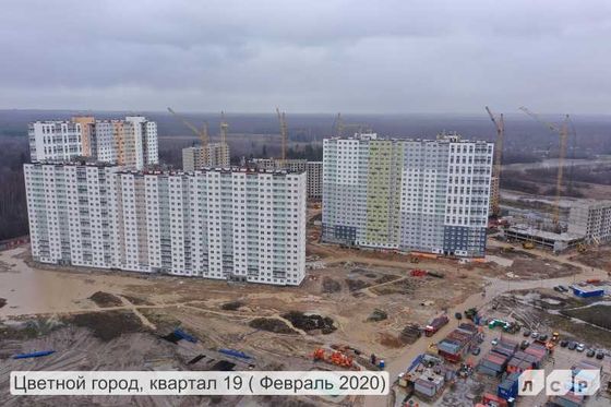 ЖК «Цветной город», Муринская дорога, 31, к. 2 — 1 кв. 2020 г.