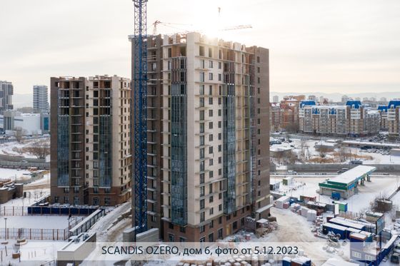 Микрорайон «SCANDIS OZERO» (Скандис Озеро), ул. Авиаторов, 34 — 4 кв. 2023 г.