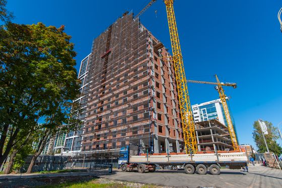 ЖК «PARUS CORTEN» (Парус Кортен), ул. Пушкинская, 273, к. 2 — 3 кв. 2023 г.