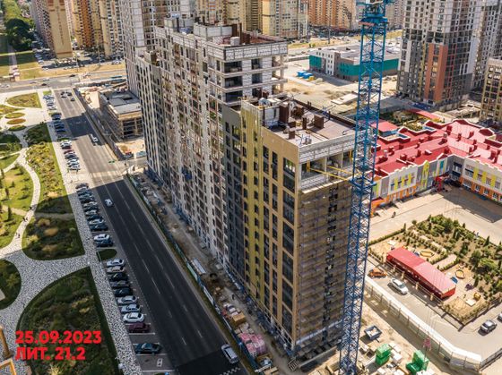 Кварталы 17/77, ул. Павла Буравцева, 42 — 3 кв. 2023 г.