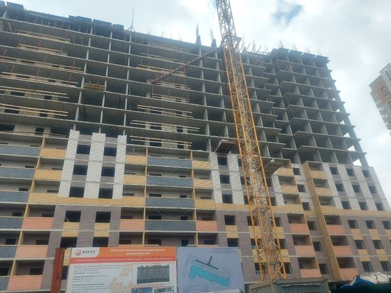 ЖК «Факел», пр. Строителей, 9В — 3 кв. 2023 г.