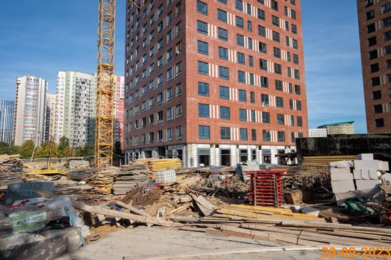 ЖК «Большая Очаковская 2», ул. Большая Очаковская, 2, к. 2 — 3 кв. 2023 г.