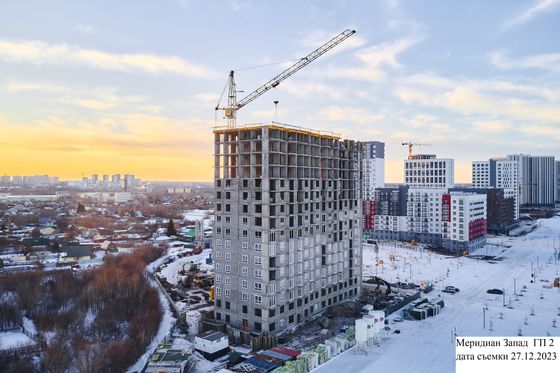 ЖК «Меридиан Запад», ул. Краснооктябрьская, 16, к. 1 — 4 кв. 2023 г.