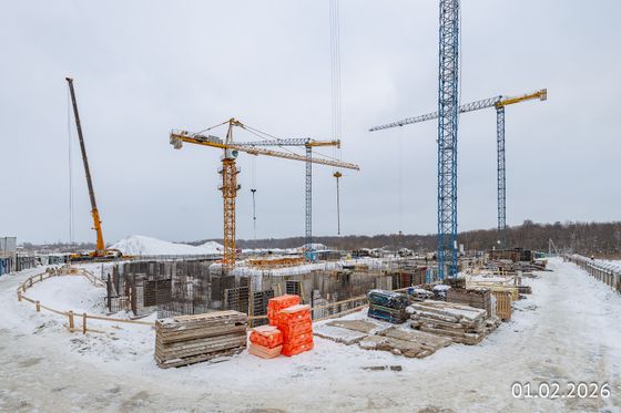 ЖК «Аквилон РекаПарк», корпус 1 — 1 кв. 2026 г.