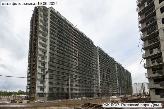 ЖК «ЛСР. Ржевский парк», ул. Александра Разгонина, 1, к. 3 — 2 кв. 2024 г.