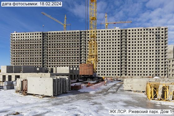 ЖК «ЛСР. Ржевский парк», корпус 1 — 1 кв. 2024 г.