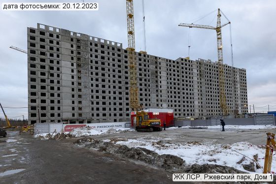 ЖК «ЛСР. Ржевский парк», ул. Александра Разгонина, 1, к. 3 — 4 кв. 2023 г.