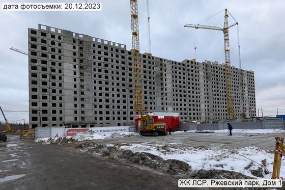 ЖК «ЛСР. Ржевский парк», корпус 1 — 4 кв. 2023 г.