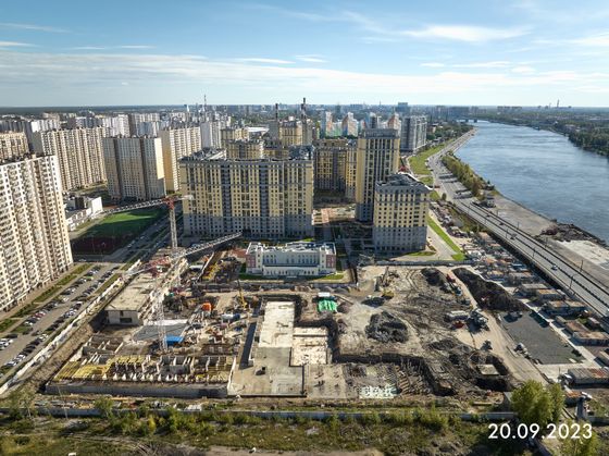 Апарт-комплекс «Zoom на Неве» (Зум на Неве), Архивная ул., 5 — 3 кв. 2023 г.