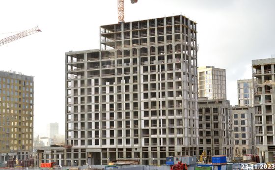 Квартал «Shagal» (Шагал), ул. Петра Кончаловского, 7, к. 2 — 4 кв. 2023 г.